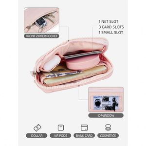 Nouveau Portefeuille Mini pour Femmes, Style Coréen Mignon, en Nylon Matelassé avec Fermeture Éclair, Sac Téléphone Portable Portable pour Filles, Vente en Gros - Product Image 5