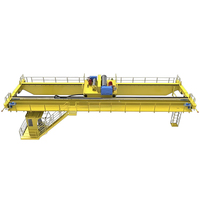 Pont roulant à double poutre à commande intelligente 380V 50Hz 440V pour applications de pont roulant aérien