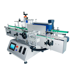 Máquina de etiqueta automática para vidro, de plástico, <span class=keywords><strong>metal</strong></span> de vidro, etiqueta redonda semi automática, adesivos de jarra de garrafa de cerveja - Product Image 2