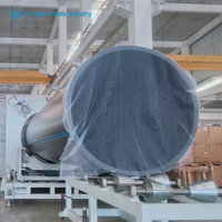 DN800-2300mm de tuyau HDPE de grand diamètre Tubes en plastique souterrains en polyéthylène PE100 nouvelle génération durable à haute pression