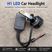Ampoules LED de haute qualité pour voitures et camions, 12V, 24V, ampoules LED H4, H1, H7 haute luminosité, phares avant