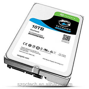 10 تيرا بايت سكاي هوك HDD 256MB <span class=keywords><strong>3</strong></span>.5in SATA 6 جيجابايت/ثانية مراقبة القرص الصلب (ST10000VX0004) - Product Image 2