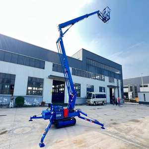 6-22 מ 'קרוון רכוב עצמית נטע דובדבן מונע עבודת אוויר טלסקופי פלטפורמה מפורשת עכביש זחל - Product Image 5