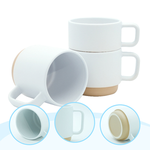 2025 thiết kế mới tùy chỉnh ly Stackable uống ly hiện đại Mug tùy chỉnh gia đình-kích thước Stackable cà phê Mug Set - Product Image 3