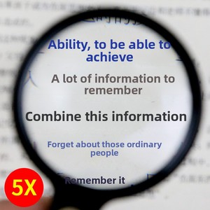 <span class=keywords><strong>Loupe</strong></span> suspendue de 60 mm pour personnes âgées, étudiants, enfants, style à suspendre au poitrail, <span class=keywords><strong>loupe</strong></span> portable avec cordon - Product Image 4