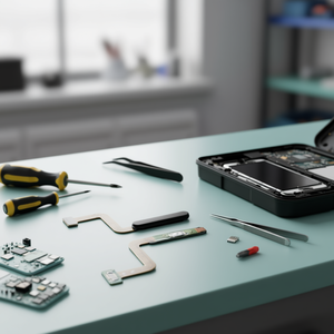 Câble flexible du bouton d'alimentation avec lecteur d'empreintes digitales pour Samsung Galaxy M52 5G M526B Noir - Product Image 3