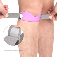Sangle de genou de compression rotulienne, support rotulien, bande de genou pour tendon rotulien, pour tendinite, sauteurs, course à pied et sports