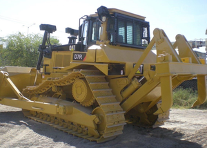 Tractores excavadora sobre orugas Caterpillar CAT D7R usados originales, equipo de maquinaria agrícola para construcción, venta al contado - Product Image 2