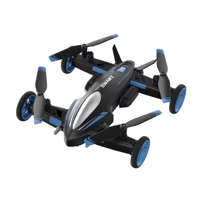 Flytec FY-D98 3D Flip Flying Car With Camera 720P WIFI FPV 2 in 1 RC Drone Height Hold 2.4G Headless Mode RC Helicopter