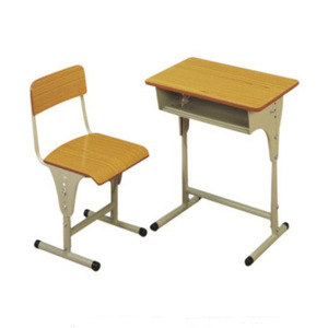 Henmei School <b>Desk</b> And Chair Set Metal Modern <b>Simple</b> Primary Student Furniture Commercial Use - Product Image 1