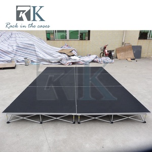 Kit de scène modulaire, plateforme de scène portable, scène de mariage en aluminium avec surface antidérapante - Product Image 6