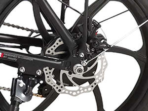 Mini vélo électrique E-bike 36V 20 pouces Cadre en aluminium pliable Siège 7 vitesses Vélo électrique pliable pour femme - Product Image 3