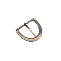 Boucle de ceinture tendance en alliage de zinc 35 mm, multi-usages, de haute qualité, semi-circulaire, à ardillon – Accessoires pour sacs, directement de l'usine