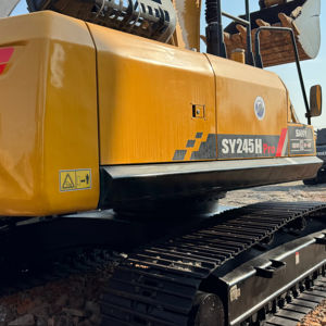 Excavatrice lourde SY245H de conception originale, en excellent état de fonctionnement, modèle 2025, 24,5 tonnes, moteur, boîte de vitesses, PLC, en vente flash - Product Image 5