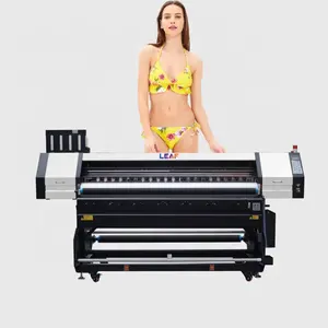 LEAF 4 i3200 head large format sublimation printer fabric garment textile printing machine