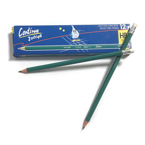 Nuevo Lápiz de Plástico Hb Green Barrel de 7 Pulgadas, Hexagonal, Sin Madera, con Minas Afiladas, para la Escuela y la Oficina - Product Image 6