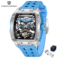 Montre-bracelet automatique mécanique de luxe pour homme Pagani Design Ys018 en stock, 1 pièce, logo personnalisé, 50 pièces, fabricant OEM ODM