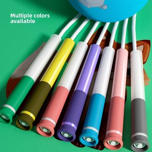 <span class=keywords><strong>Corde</strong></span> à <span class=keywords><strong>sauter</strong></span> <span class=keywords><strong>pour</strong></span> enfants de l'école primaire, idéale <span class=keywords><strong>pour</strong></span> la maternelle et la première année, <span class=keywords><strong>pour</strong></span> les débutants, en 2 sections, anti-emmêlement, haute élasticité, <span class=keywords><strong>corde</strong></span> d'examen - Product Image 4