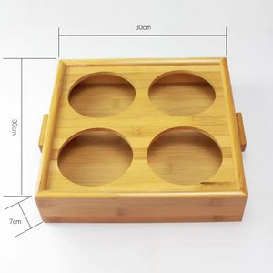 Ciotola in Vetro Riutilizzabile a Doppio Strato Trasparente Rotonda per Frutta, Insalata, Dessert e Piatti da Fumatori per Ristoranti e Bar - Product Image 6