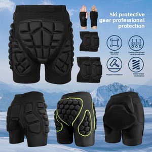 Protections pour les fesses de ski, équipement de protection pour le snowboard, protections internes pour les coudes, genouillères et shorts de protection des hanches pour le patinage sur glace - Product Image 1