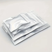 Sachet laminé antistatique et résistant à l'humidité, en aluminium plat avec logo personnalisé imprimé, emballage jetable thermoscellable en LDPE