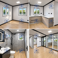 Maison pliante à double aile de 20 pieds, installation rapide, maison modulaire pour habitation résidentielle