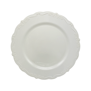 Disposable Plastic Plates Plastic Disposable Plastic Plates White 7" Disposable White Plastic Plates Set Dinner Plates Appetizer Plates