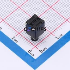 TP12922612 Tactile Switch SMD-4P,6x6mm Switch Single Pole Single Throw Round Button 2.6N Vertical Mount - Product Image 2