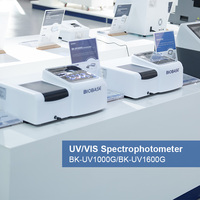 BIOBASE UV Visible Spectrophotometer Laboratory Analytical Instrument with 190-1100nm Wavelength Range