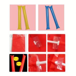 Bâton gonflable de 60 cm pour événements sportifs, avec effets sonores et de claquettes, pour l'encouragement et le divertissement - Product Image 3