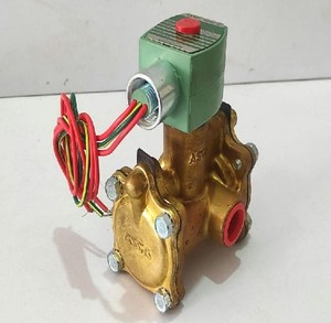 Vanne solénoïde normalement fermée 8316G064 3/2, 1/2" NPT, corps en laiton, 3,2 CV, haut débit pour le contrôle de l'air/de l'eau/des gaz inerts - Product Image 5