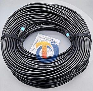 Câble de raccordement OM4 MPO vers MPO 12 fibres blindé LWL LSZH noir type A B C pour centre de données - Product Image 4