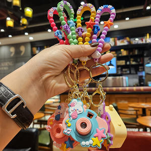 Lindo Mini flor de cerezo conejo océano diario proyección Cámara dibujos animados luminoso Aleación de Zinc lámpara de silicona <span class=keywords><strong>bolso</strong></span> de <span class=keywords><strong>mujer</strong></span> - Product Image 3