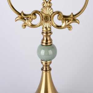 Phong cách Châu Âu nến món ăn bảng chân nến gốm người giữ ngọn nến hình trái tim Nhà Bảng trang trí nội thất - Product Image 4