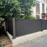Rampe de balcon, balustrade d'escalier, clôture de villa, main courante de terrasse en alliage d'aluminium thermolaqué, moderne, écologique et sur mesure