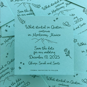 Inviti Matrimoniali Rustici Chic Personalizzati in Carta <span class=keywords><strong>di</strong></span> Cotone Lavanda con Stampa a Rilievo e Incisione per Matrimoni in Stile Country - Product Image 6