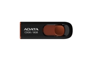 Adata Ổ Đĩa Flash <span class=keywords><strong>USB</strong></span> Trượt Không Nắp C008 USB2.0 8G 16G 32G 64G - Product Image 3