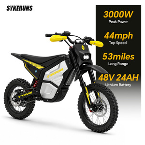 Motos tout-terrain SYKERUNS X5 3000W 48V 24Ah 44MPH 53 Miles 146N.M Torque, modèle 2026, directement de l'usine - Product Image 1