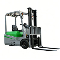 Chariot élévateur électrique robuste de 2 tonnes, capacité de levage de 3 m, chariot à palettes