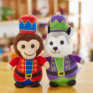 Personalizado lindo OEM china animales de peluche de juguete con cambiante ropa de perro de peluche de mono cerdo - Product Image 5