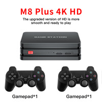 Console de jeu décodeur TV contrôleur de jeu HD 10000 émulateurs lecteur de jeu vidéo sans fil M8 PLUS