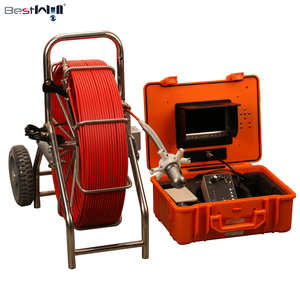 Caméra d'égout OEM <span class=keywords><strong>Inspection</strong></span> des tuyaux avec localisateur Caméra Push <span class=keywords><strong>Inspection</strong></span> des tuyaux Caméra de vérification auto-nivelante - Product Image 1
