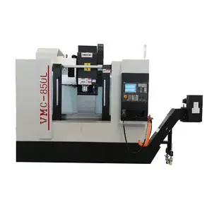 VMC850L Mesin Penggilingan CNC 3 Sumbu Pusat Permesinan Vertikal CNC dengan Kontroler Fanuc CNC Opsional