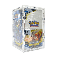 Boîte de protection transparente en acrylique résistante aux UV avec aimant puissant pour boîte de rappel ETB Evolutions