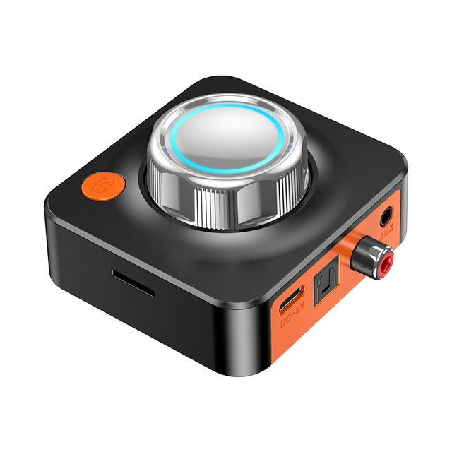 HG Newest Bluetooth 5.1 Audio Receiver Supports Digital Audio Output With Fiber Coaxial TF Card MP3 Player