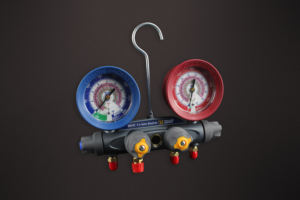 Verteiler lehre mit 4 Ventilen der gelben Jacke - Product Image 2