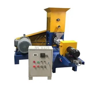 2022 Automatic floating fish pet feed extruder food making machine animal feed extruder