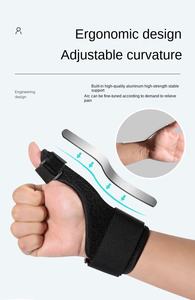 Attelle de soutien pour le pouce, idéale pour la ténosynovite, l'arthrite et la tendinite, convient aux hommes et aux femmes, pour la main gauche et droite - Product Image 3