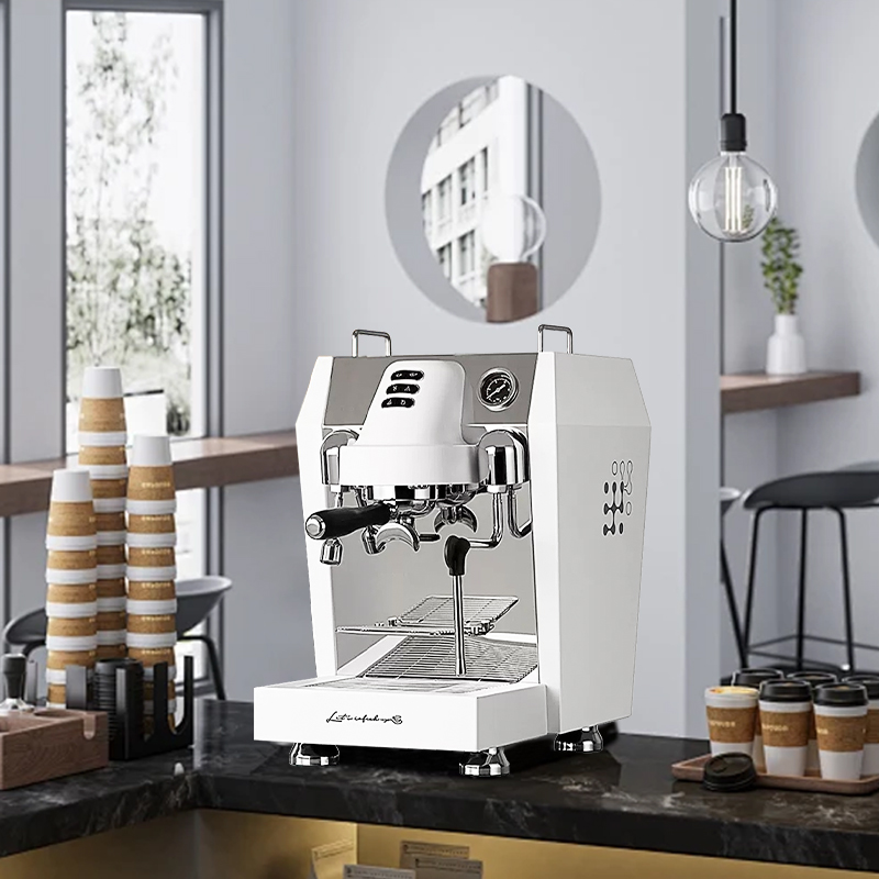 Machine à café expresso professionnelle italienne, avec pompe à eau importée