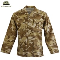 Ensemble uniforme tactique camouflage BDU pour joueurs de paintball unisexes - Chemise et pantalon imperméables Rip-Stop avec options personnalisables